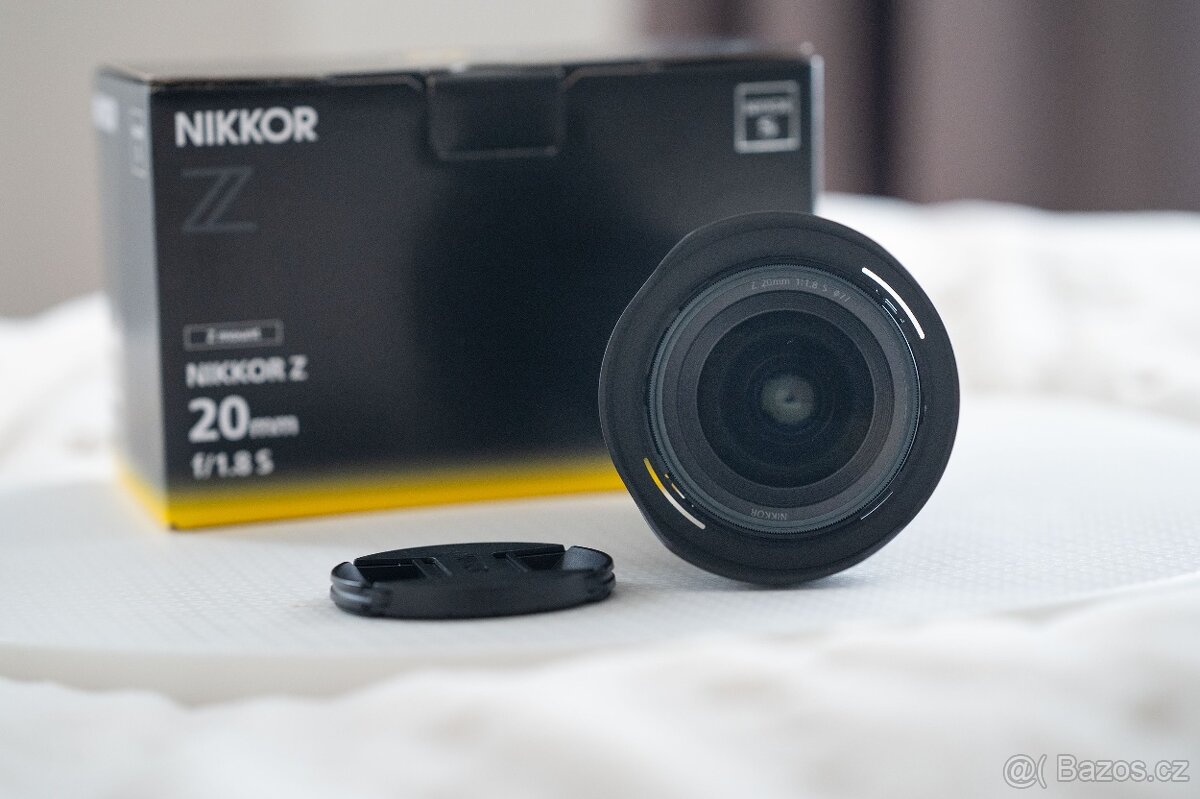 Nikon Z 20 mm f/1,8 S + 2 filtry