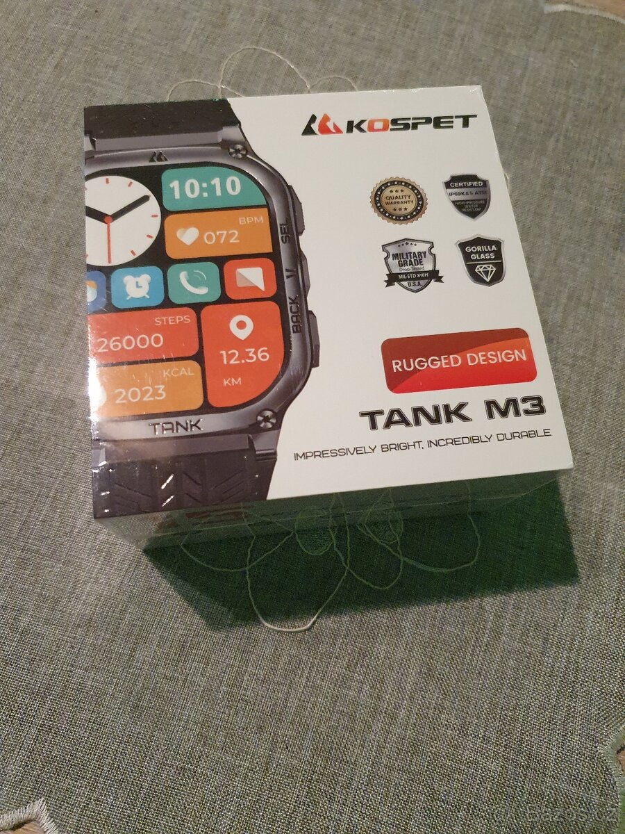 Chytré hodinky KOSPET TANK M3