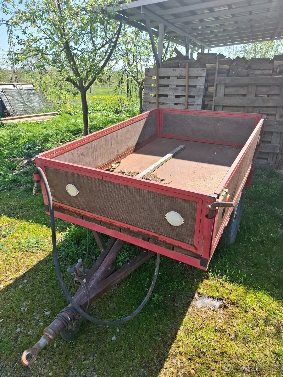 Vlečka za malotraktor Sklopka