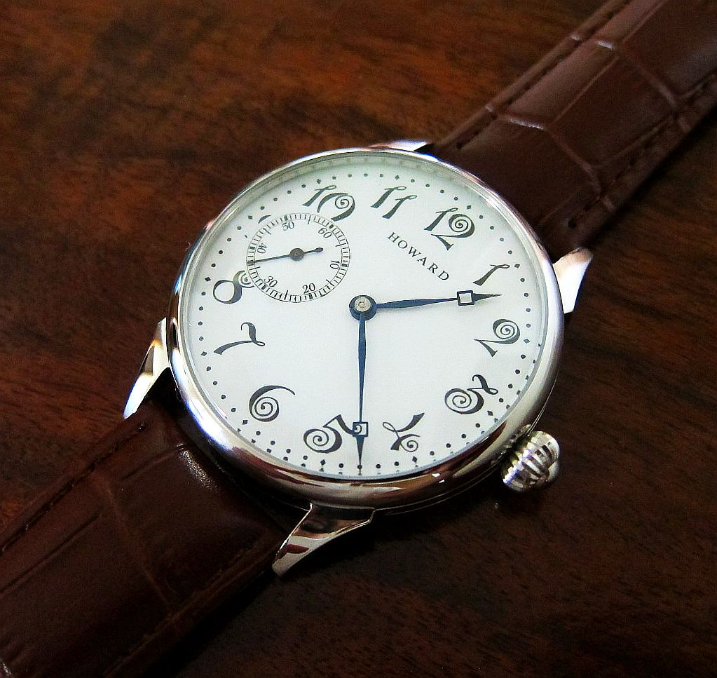 HOWARD 1924 americké luxusní náramkové / kapesní hodinky