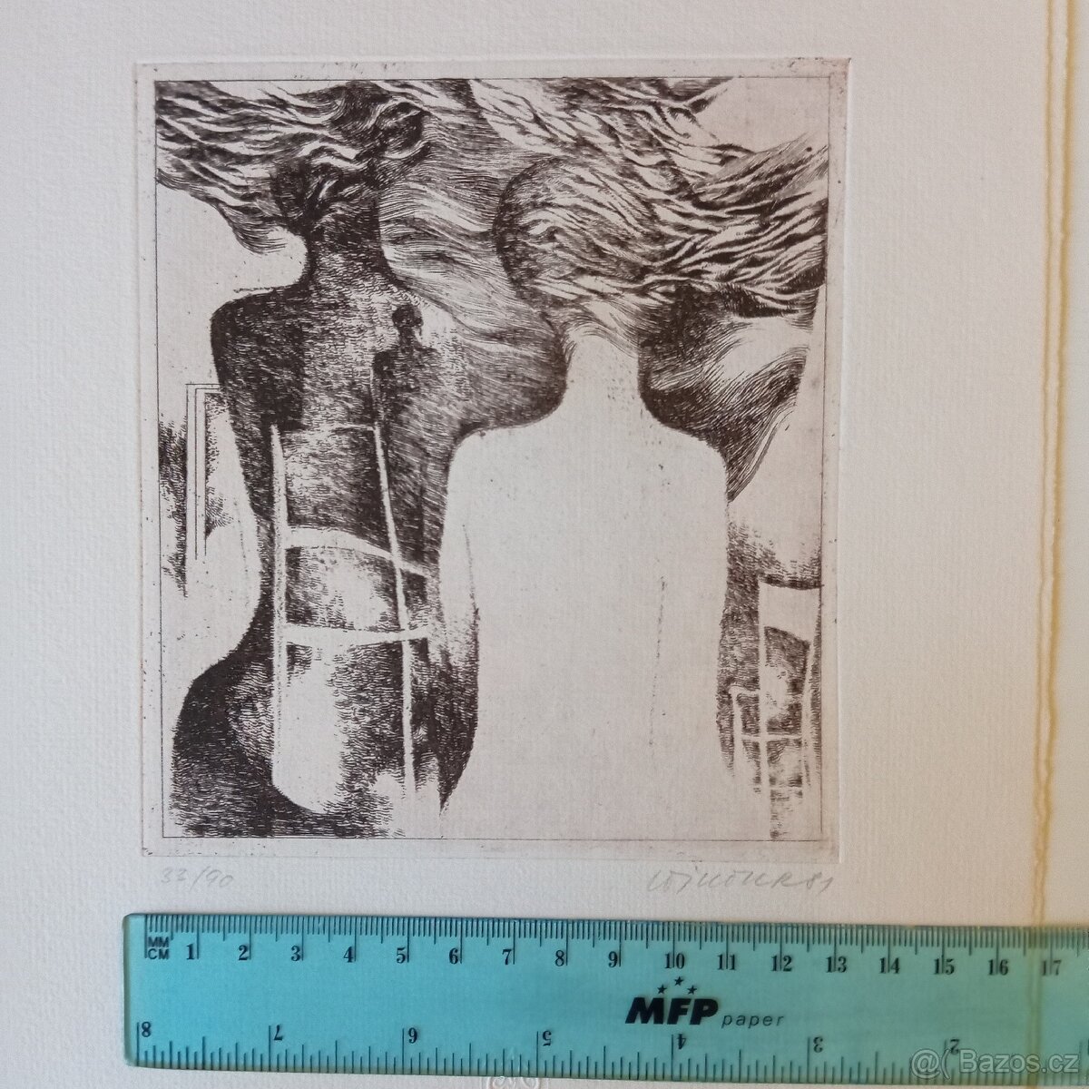 Grafika Zena Lyra Pragensis
