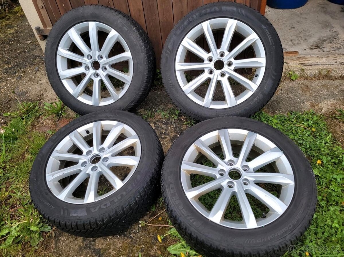 Alu r17, letni pneu vw, skoda