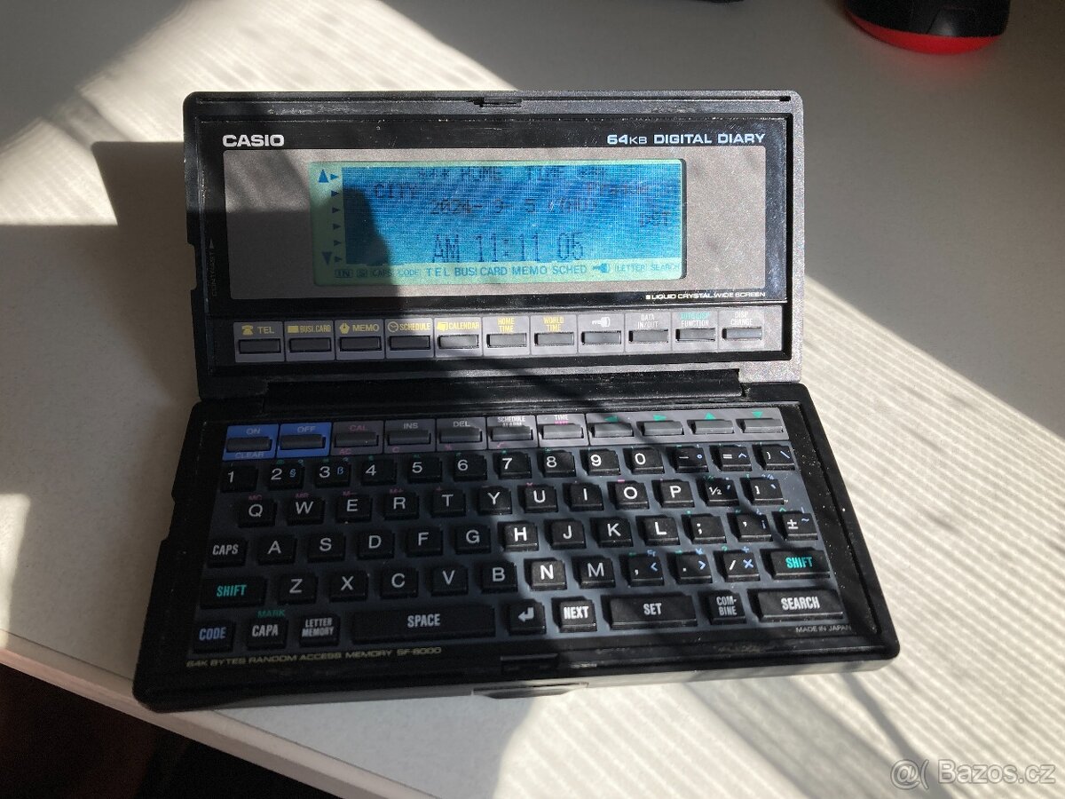 Casio BOSS digitální deník 64KB