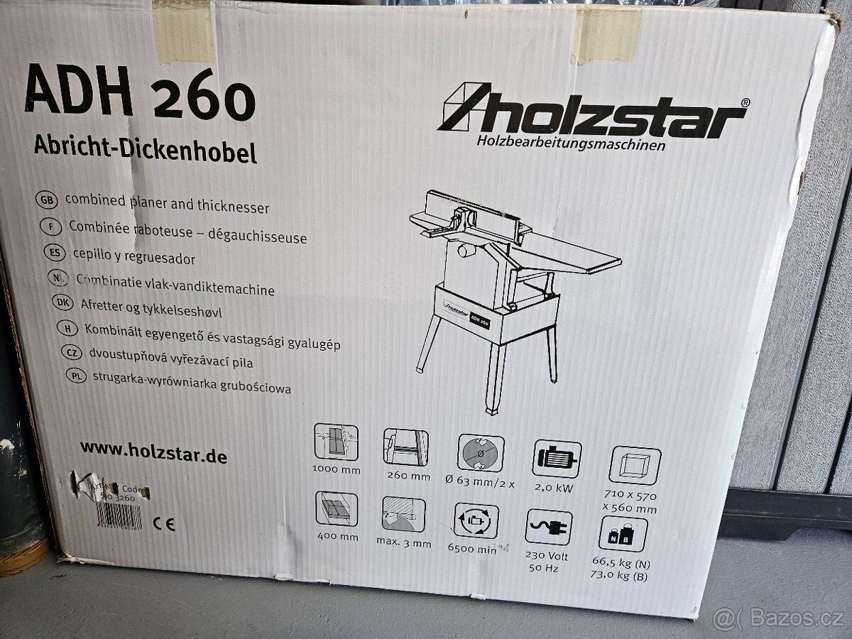 HOBLOVKA s protahem HOLZSTAR ADH260