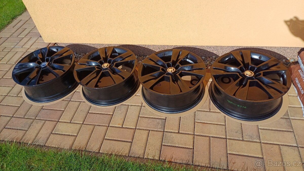 Alu disky Škoda Karoq 18"originál Black