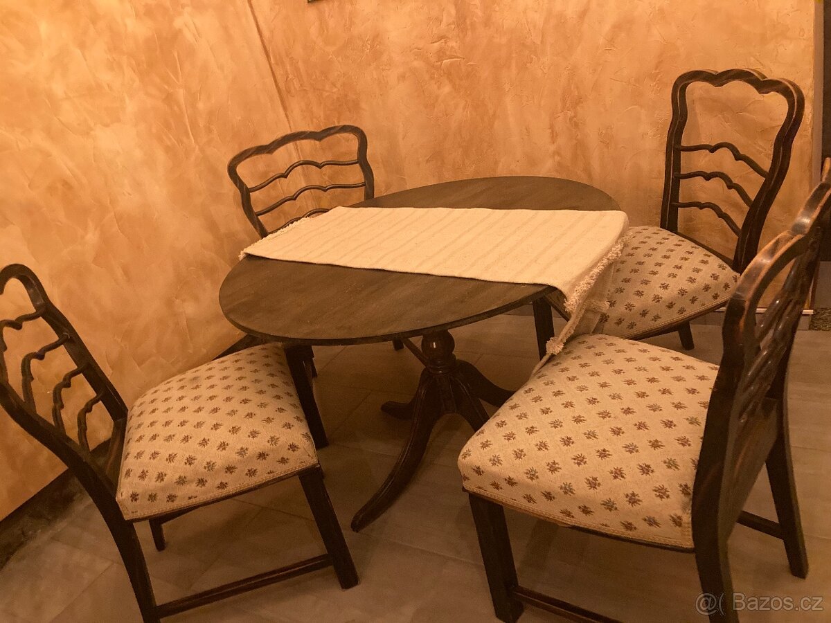 6 vintage židli