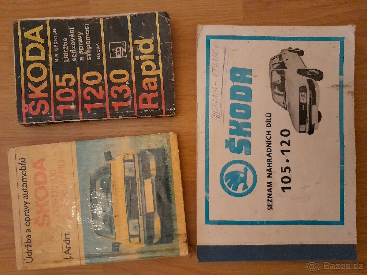 Literatura Škoda 105, 120, 130, Rapid