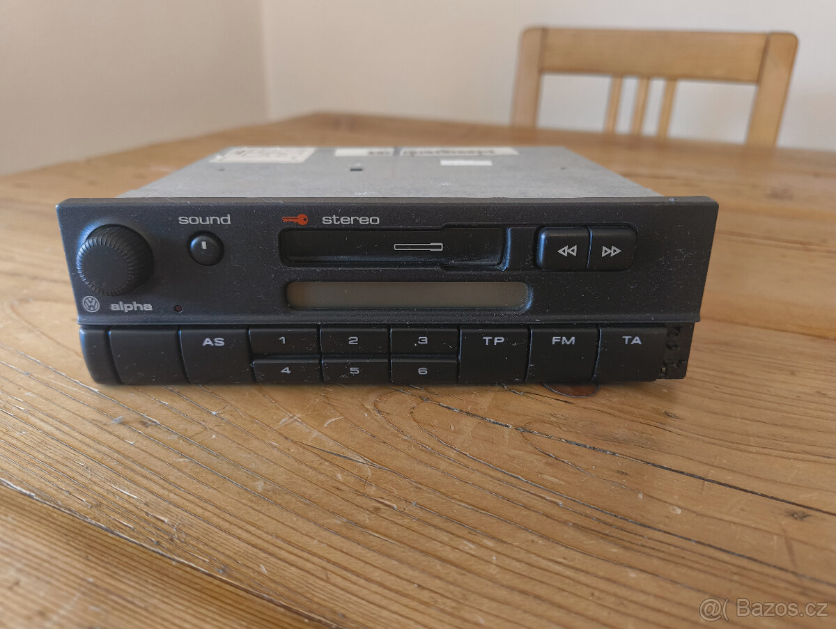 Rádio VW/Škoda Alpha CC (Blaupunk) 7646236060