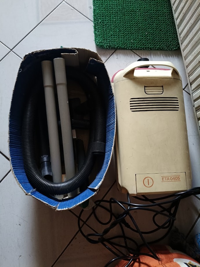 retro vysavač