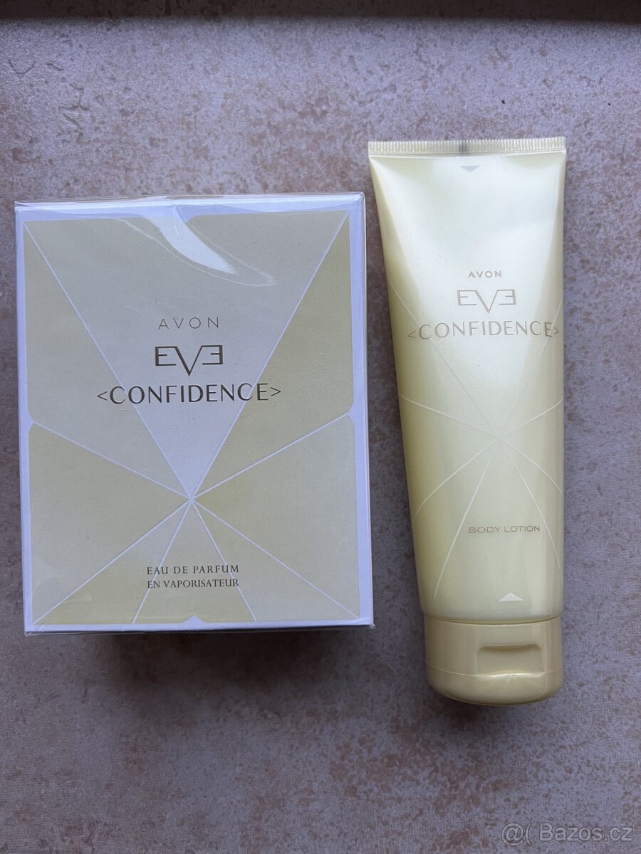 Sada Eve Confidence EDP 50 ml a tělové mléko 125ml.