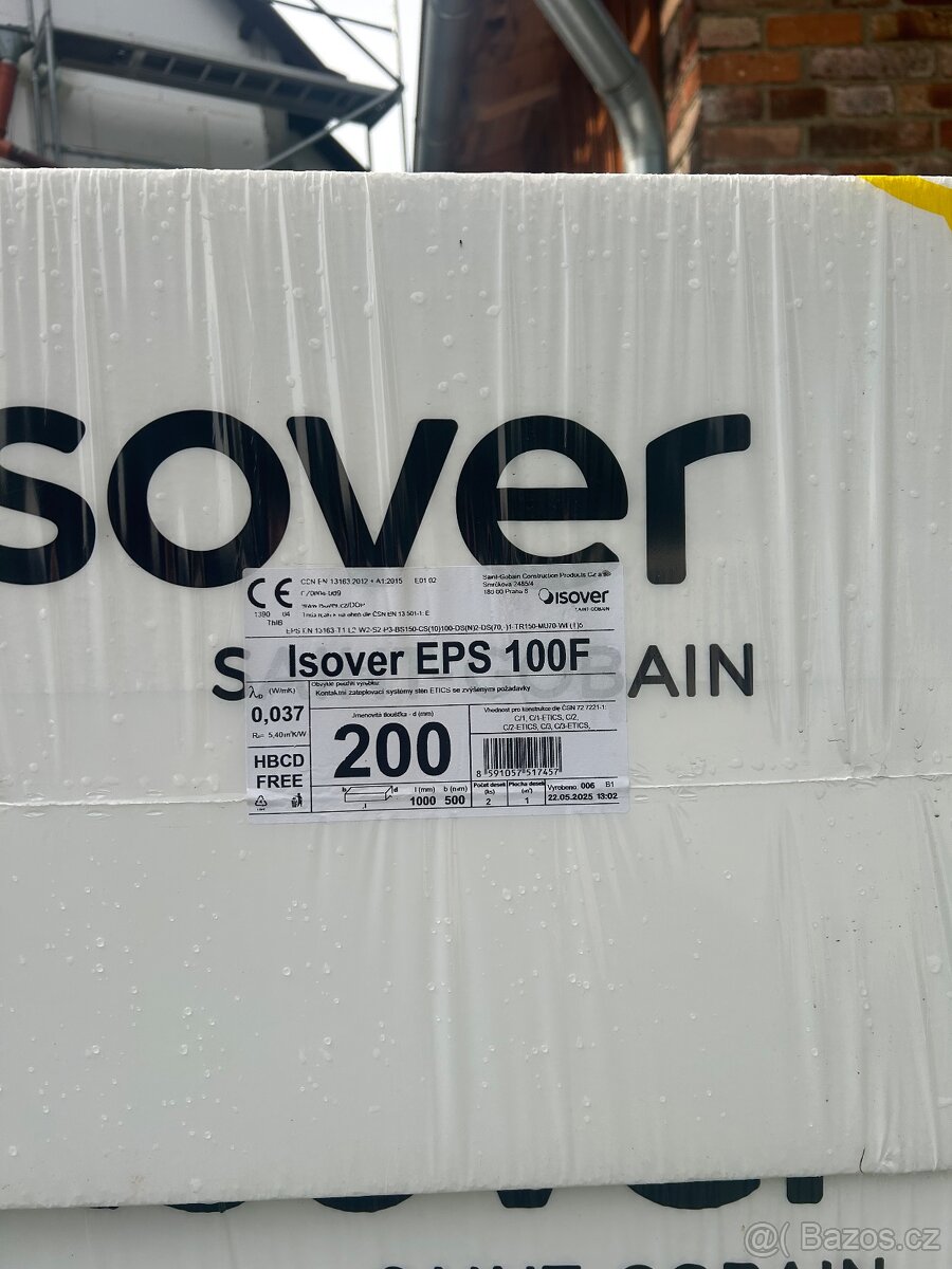 Isover EPS 100F 200mm