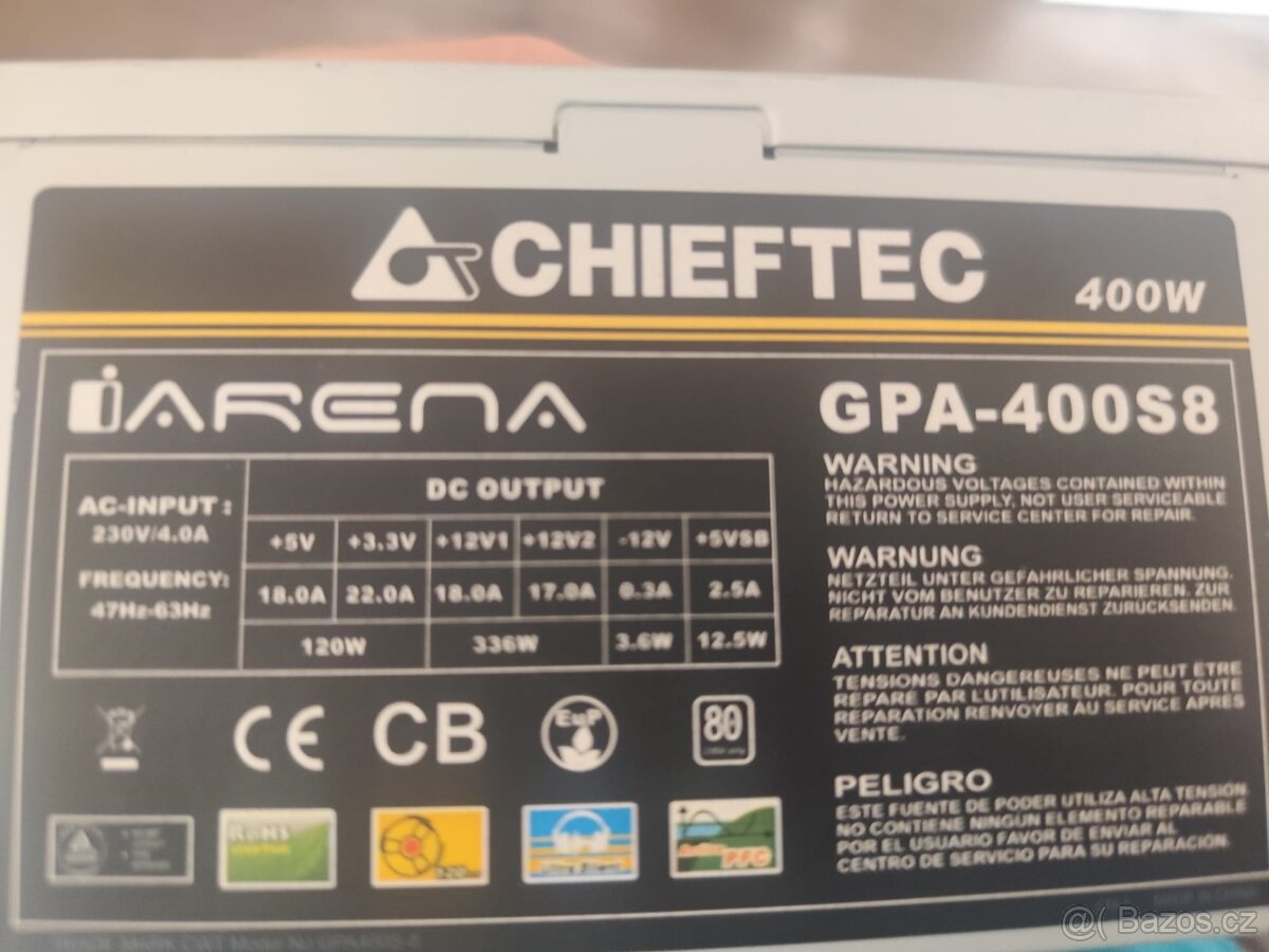 Chieftec GPS-400A8 400W
