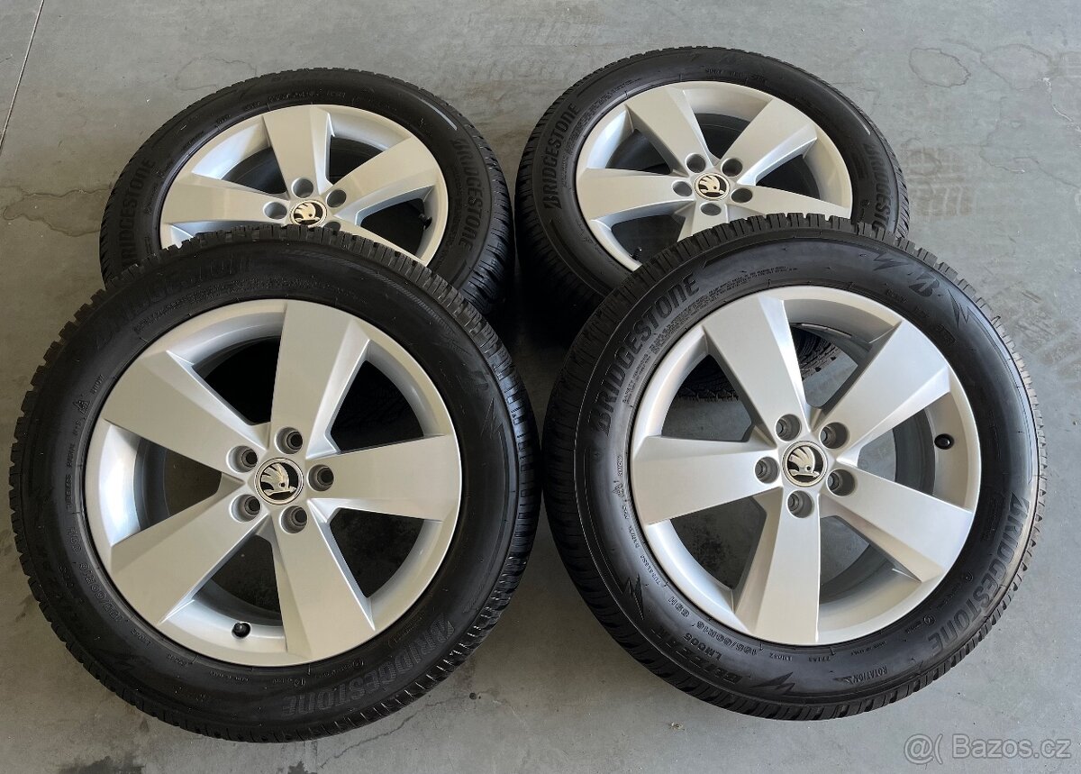 Kamiq/Scala sada zimních kol NANUQ 16"195/60 R16 89H