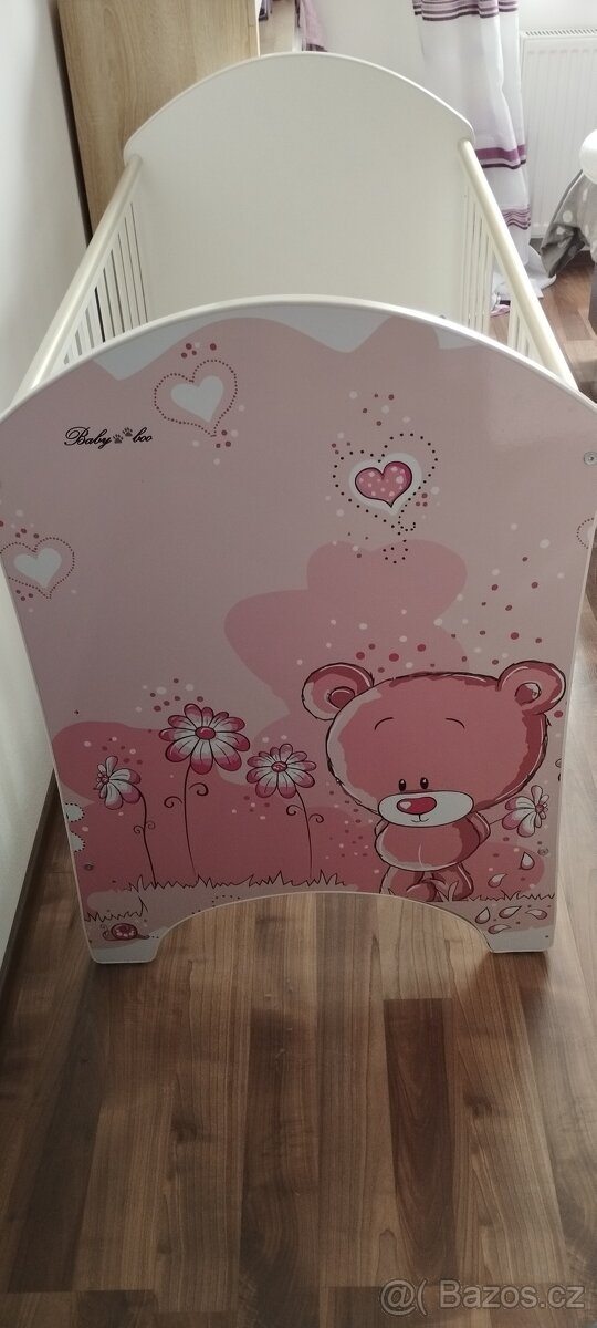 Dětská postýlka + bedna