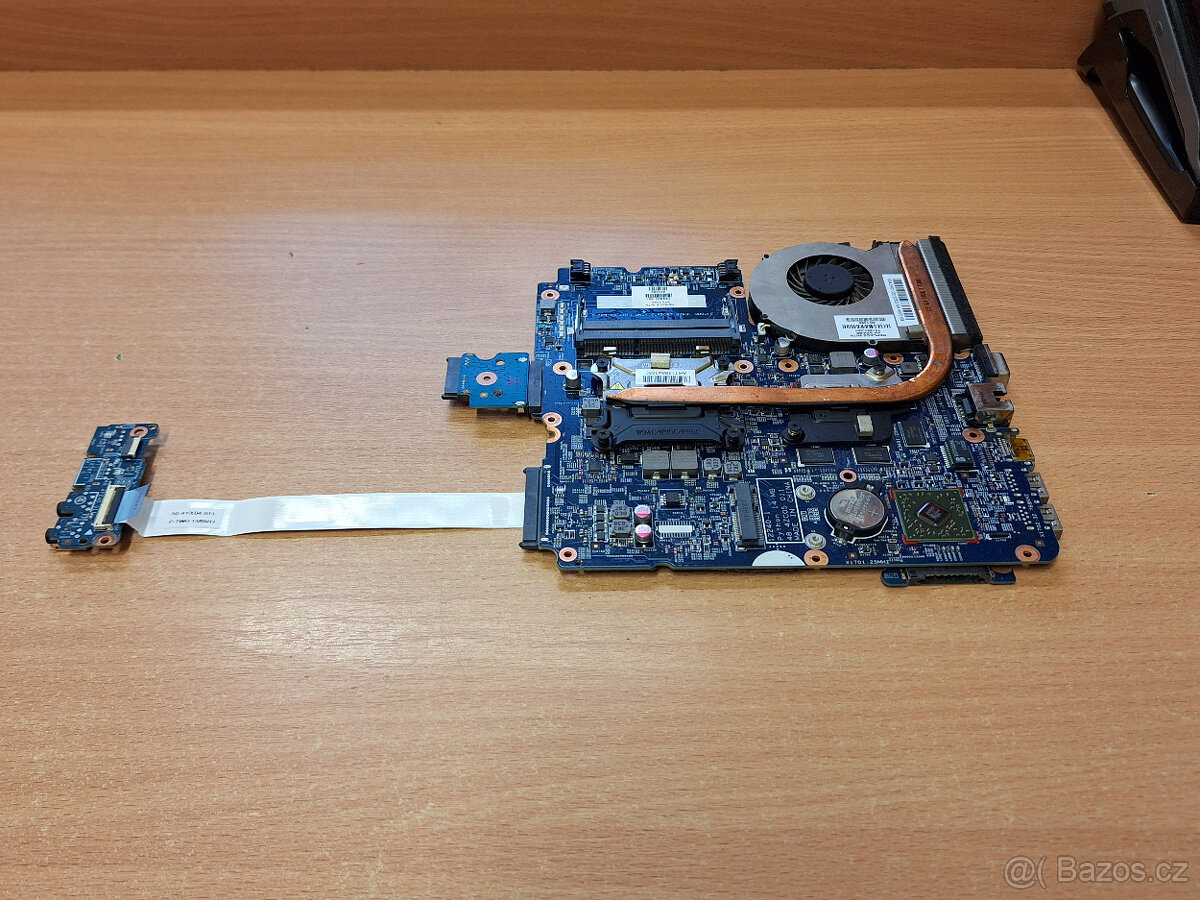 HP ProBook 455 G1 - základní deska s CPU a vším na foto