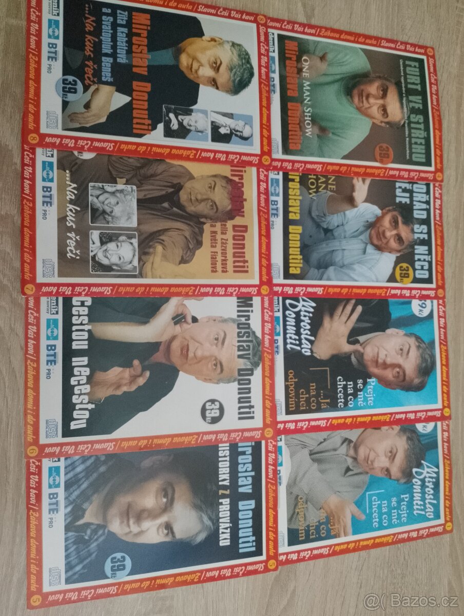 8 DVD Miroslav Donutil