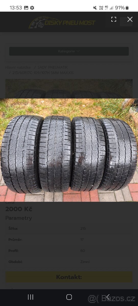 215/60R17 C 5MM 109/107H 5MM MAXXIS