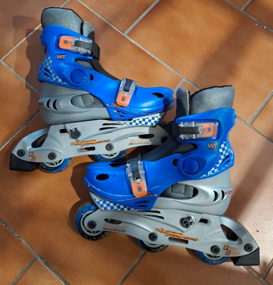 Dětské kolečkové brusle Worker, nastavitelná vel. 30-33