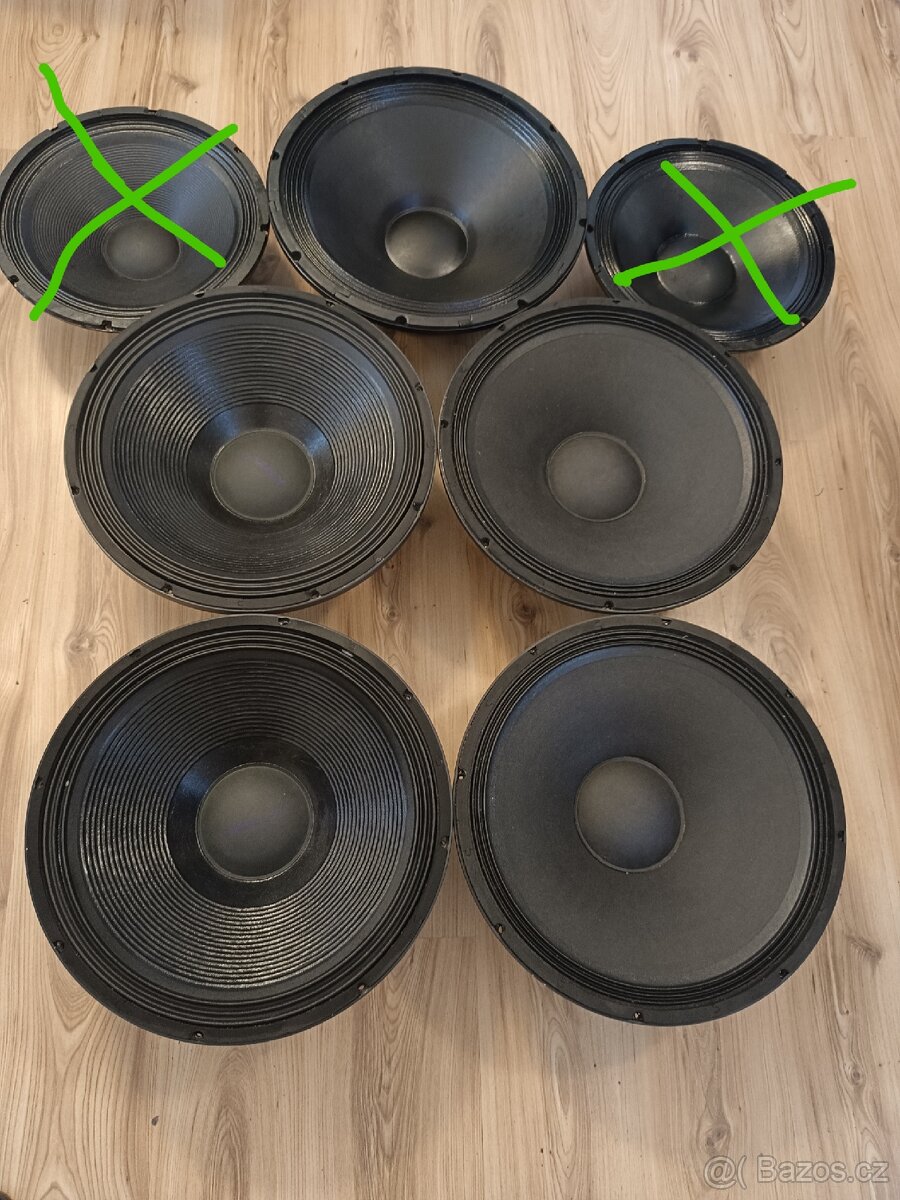 Sub basový repro 18 palců
