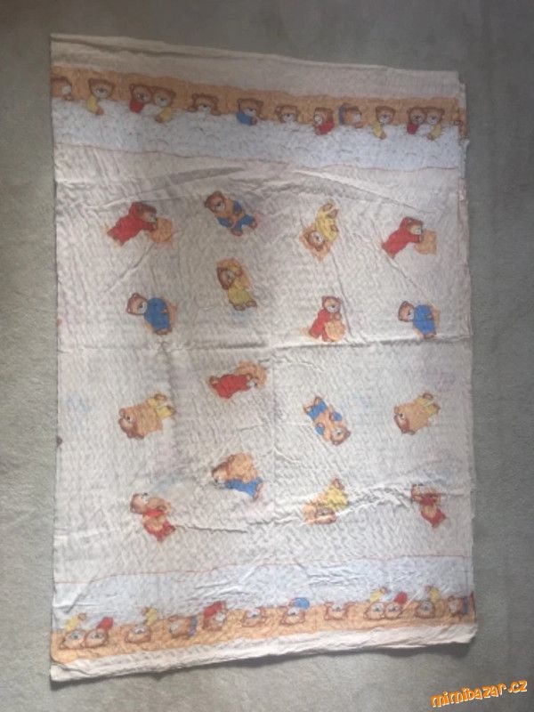 Dětské krepové povlečení - polštář + deka