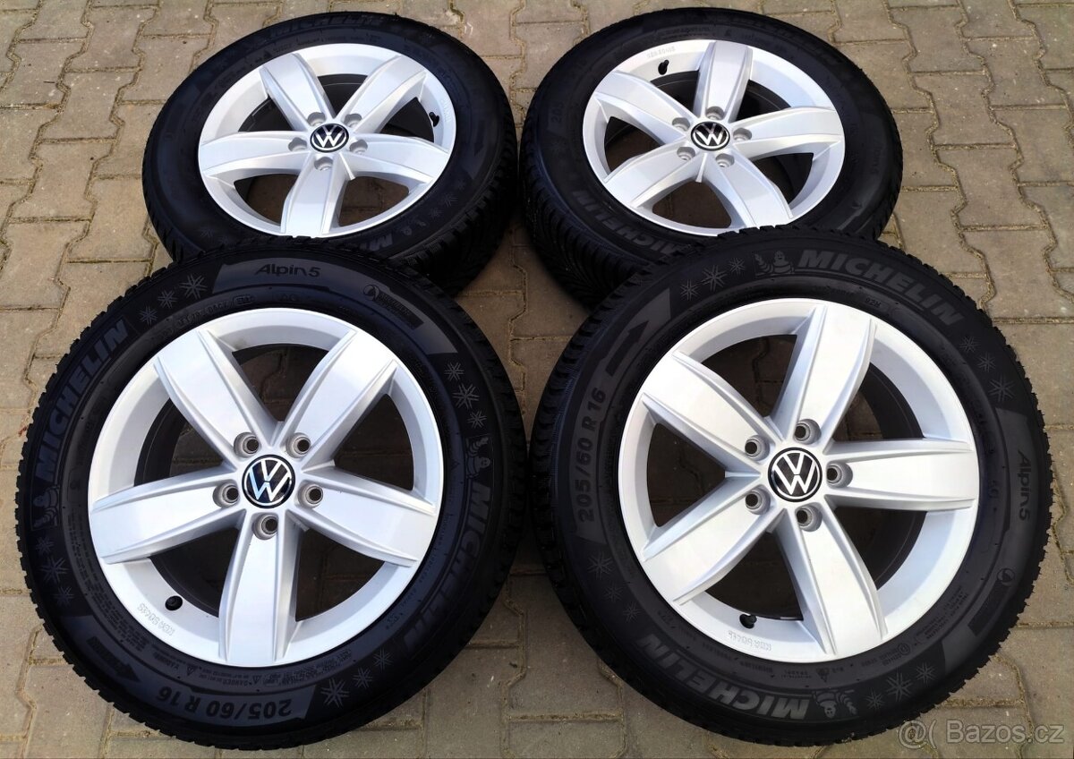 Disky originální VW T-Roc 5x112 R16 Corvara