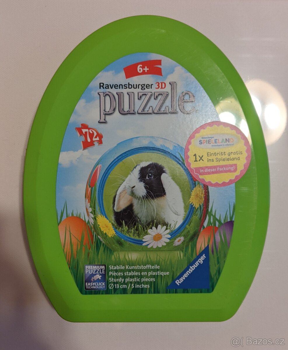 Puzzle Ravensburger 3D věk 6+