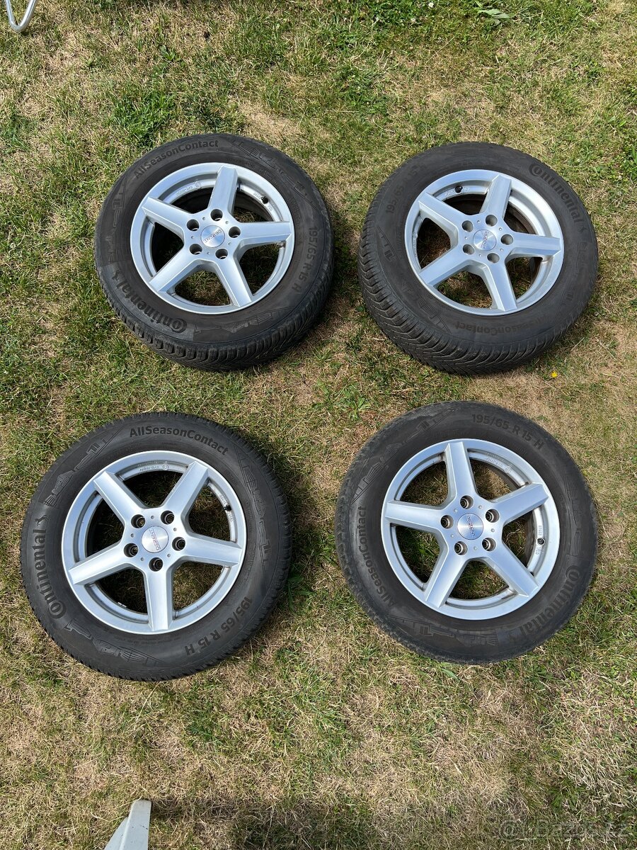 Alu kola DEZENT 5x112 195/65/15