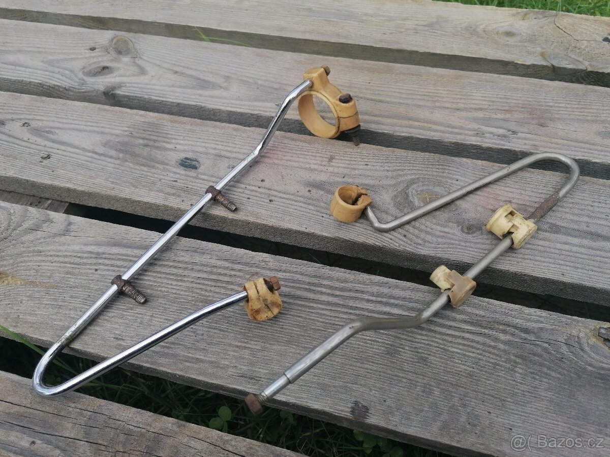 Držiaky plexiskla na Jawa, CZ, 350, 250, 175, 150, 125