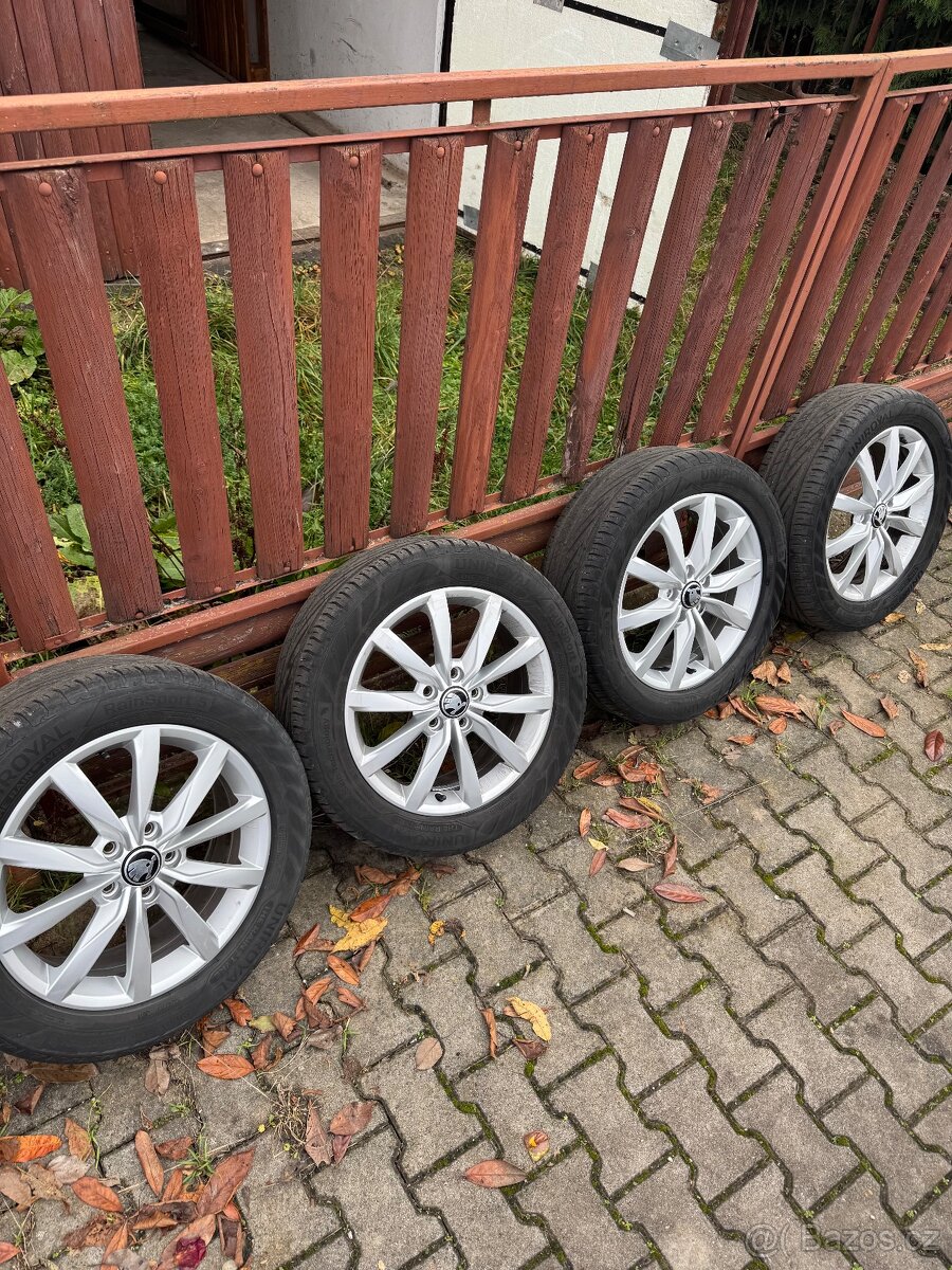 Alu kola Škoda 5x112