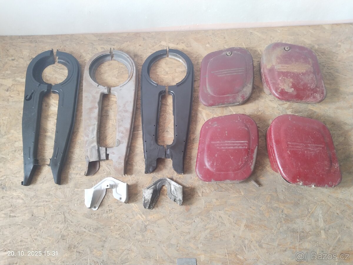 Jawa kývačka, půlbuben, panelka, ČZ