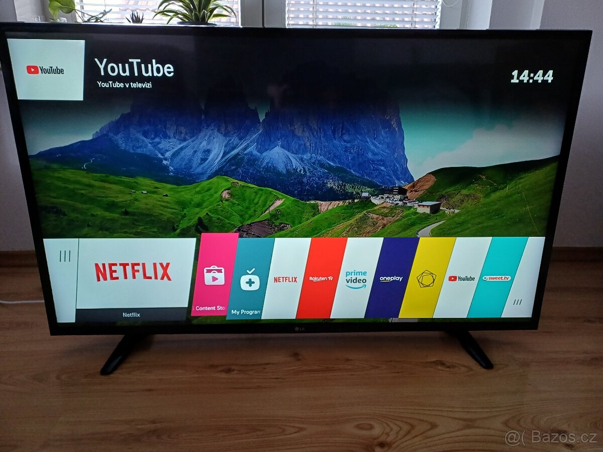 4K Smart TV LG 49UF6407 -úhlopříčka 123cm