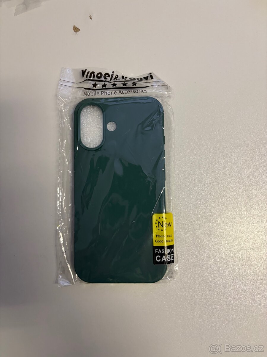 Prodám nové kryty a ochranná skla na iPhone 16