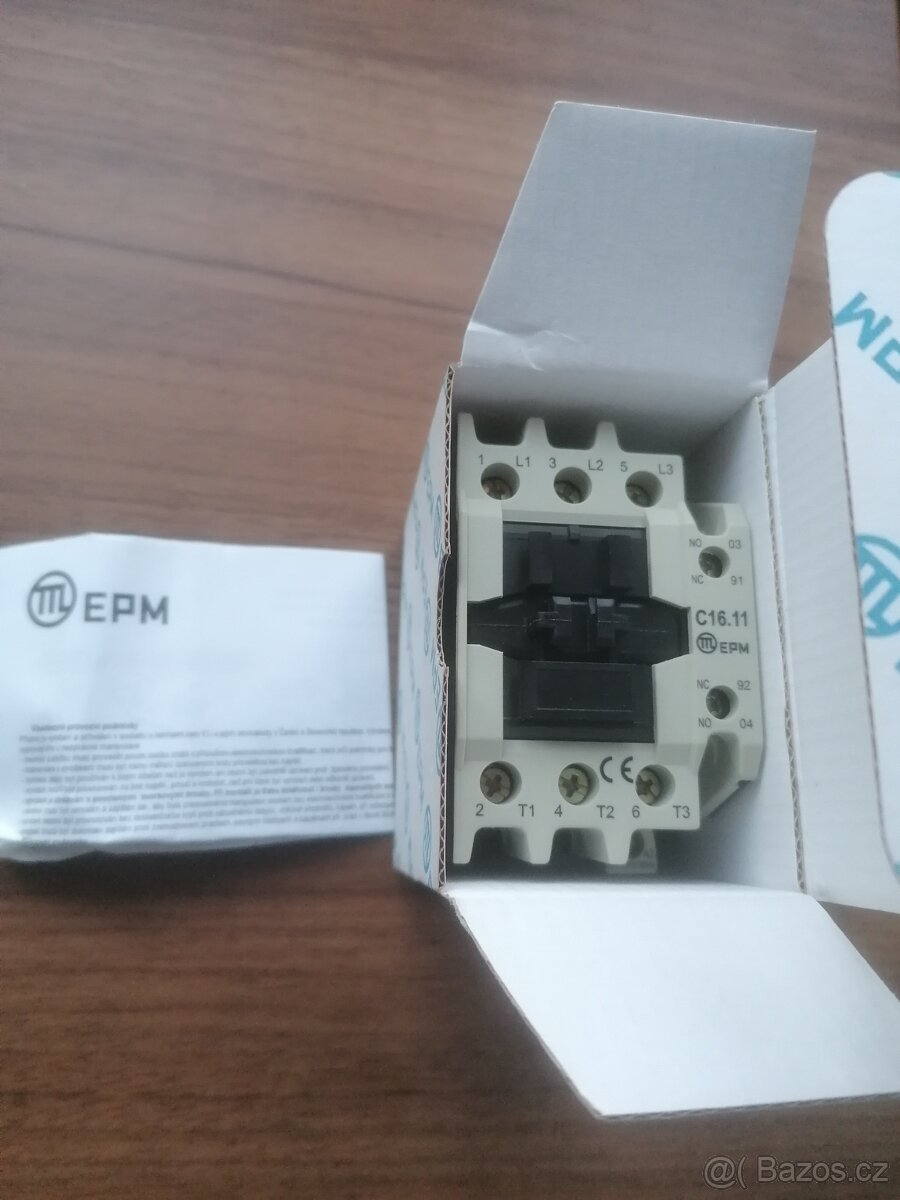 Stykač C16.11  25A  7,5kW cívka 230V/50Hz