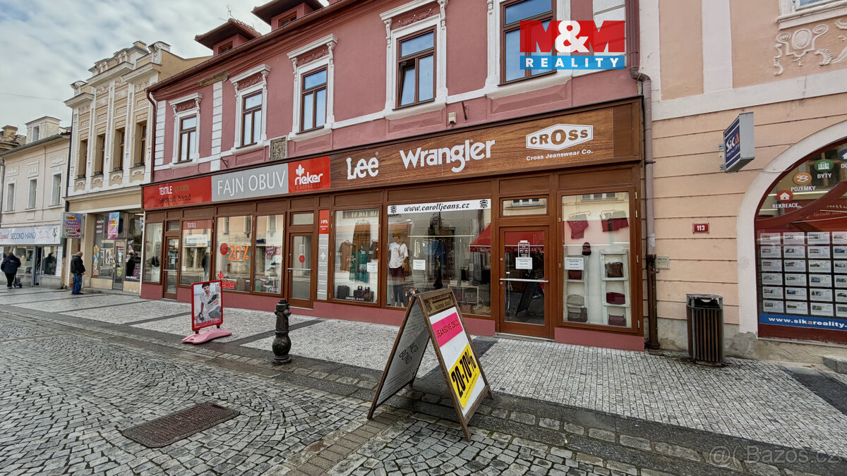 Pronájem obchod a služby, 100 m², Louny, ul. Pražská