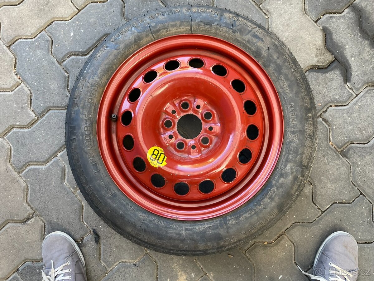 Rezerva 125/80 R15 Alfa Romeo, Fiat