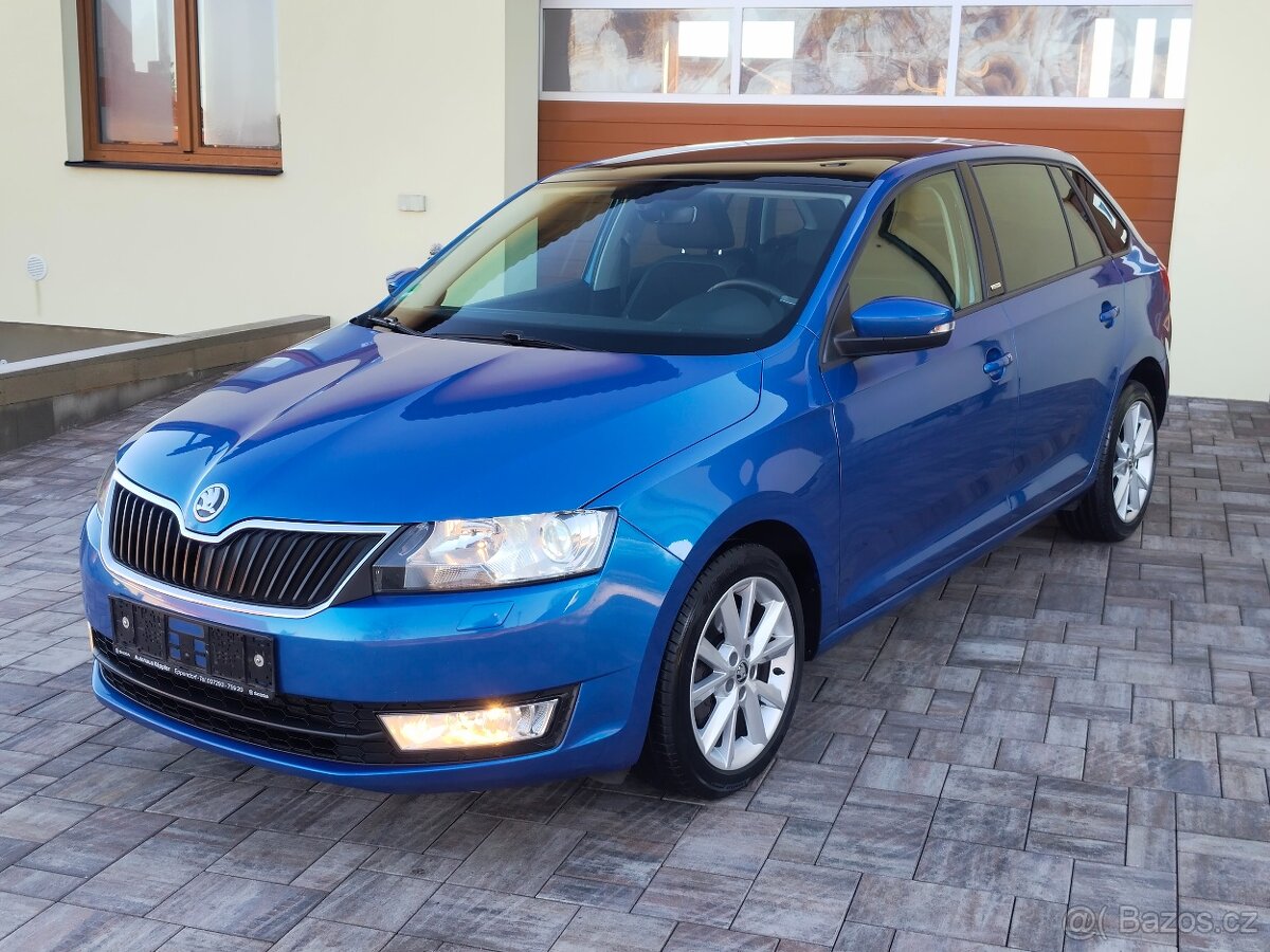 Škoda RAPID 1,2TSI 81Kw r.v.4/2017 XENON,PANORAMA