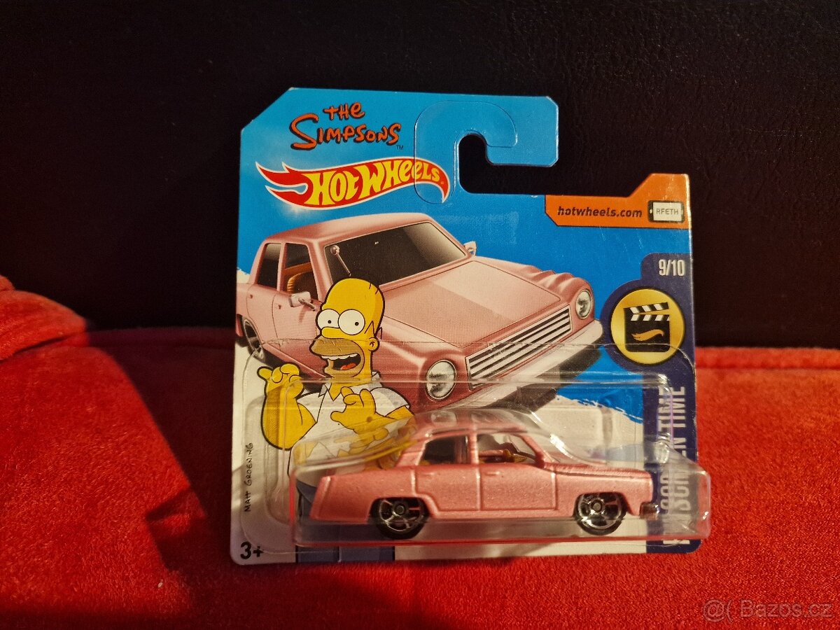 Hot wheels Homer Simpons