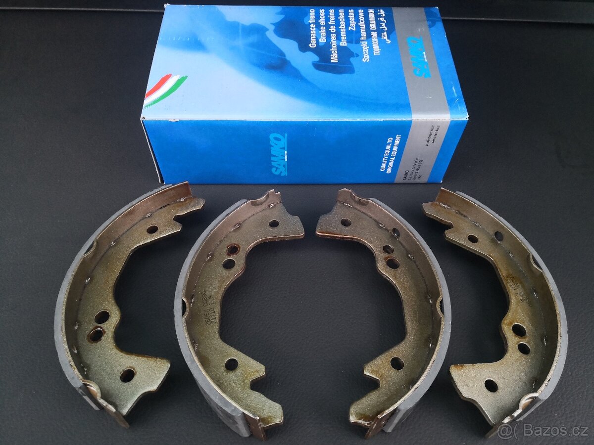 Sada brzdových čelistí Fiat 600D 1964-1968