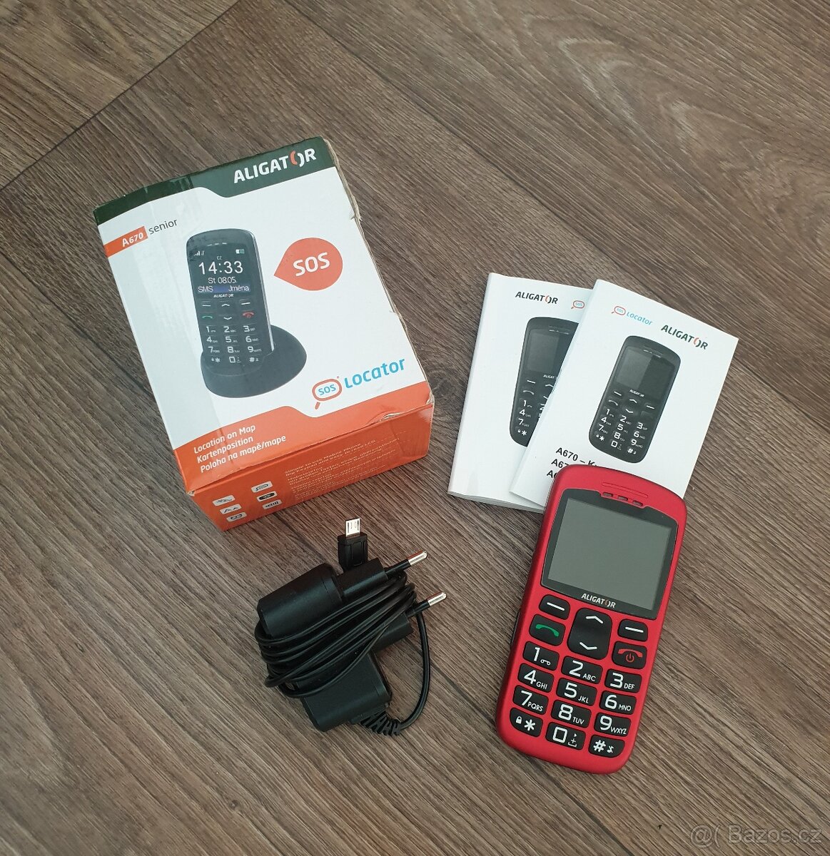 Seniorský mobil Aligator