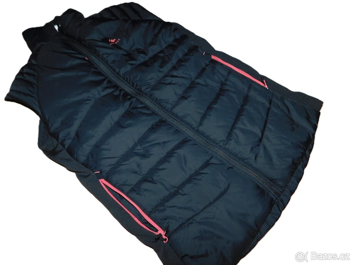 Dívčí zateplená vesta-Nová-vel.164