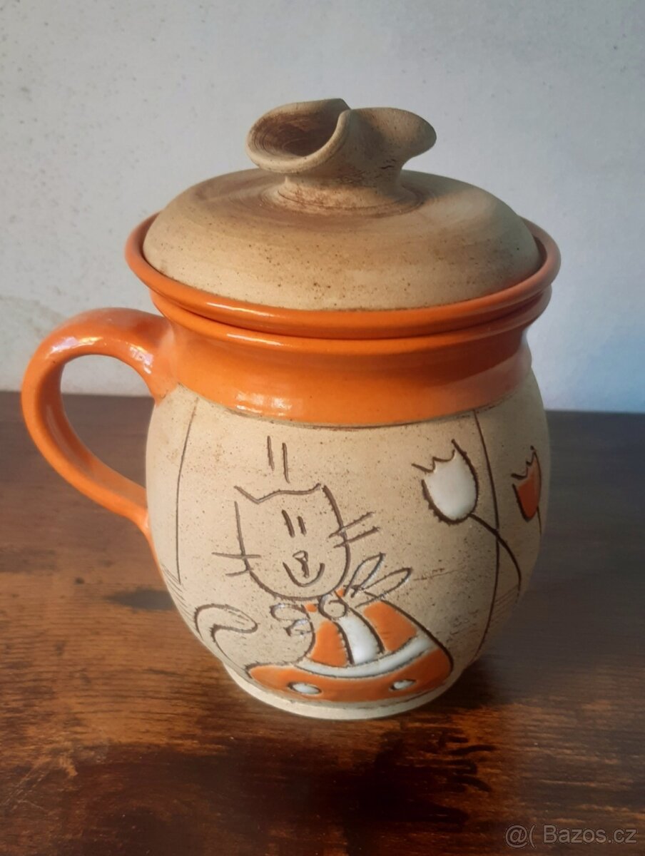 Hrnek s kočičkou