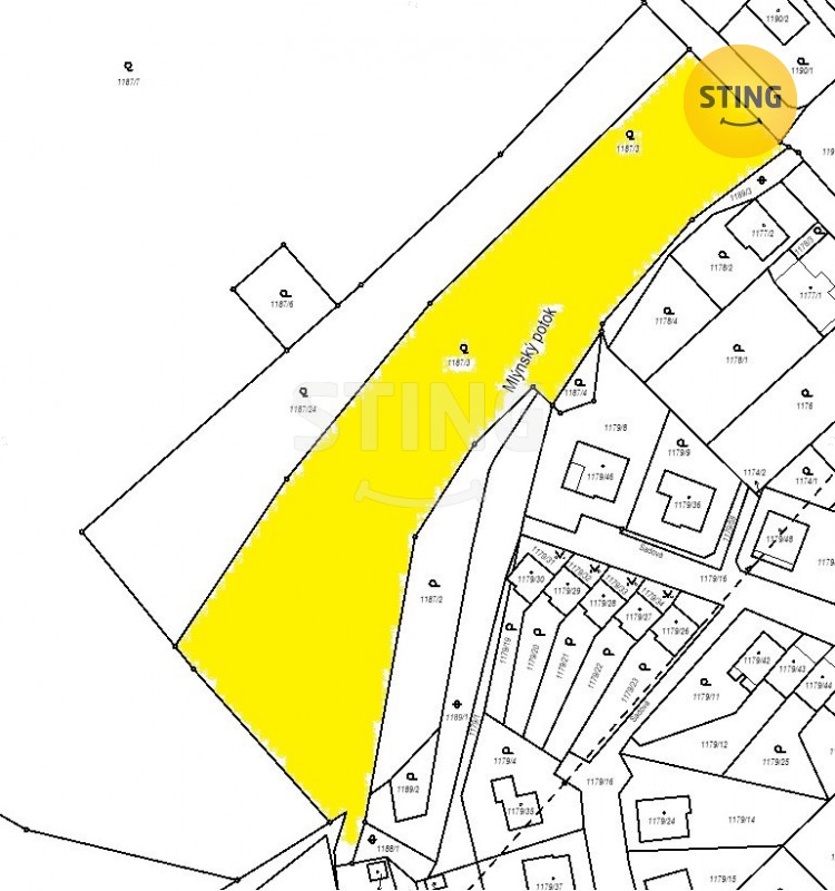 Prodej stavebního pozemku, Odry, 128187