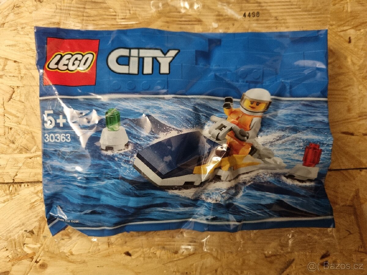 LEGO CITY vodní policejní skutr.