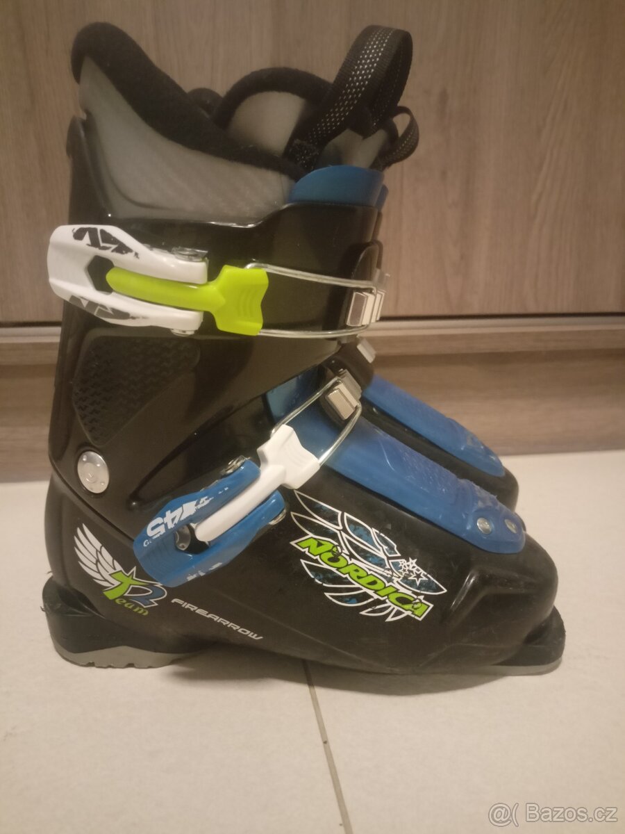 Dětské lyžařské boty Nordica Fire arrow Team 200mm