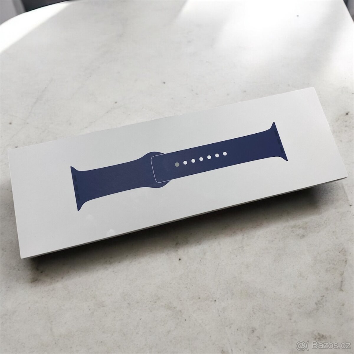 Originální Řemínek Apple watch 46mm S/M modrý