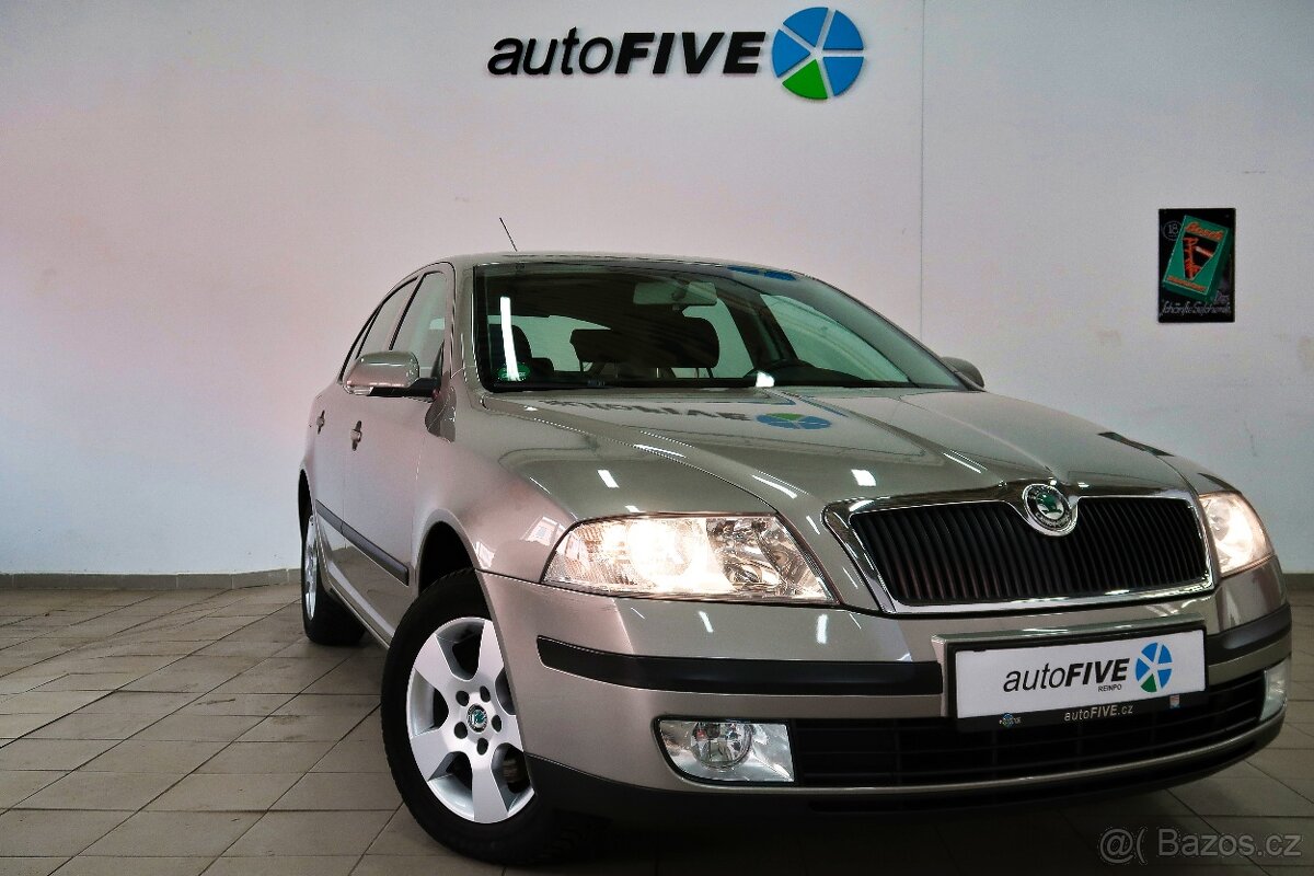 Škoda Octavia 1.6 MPI, 75 kW, 1. MAJITEL, BOHATÁ VÝBAVA,TOP