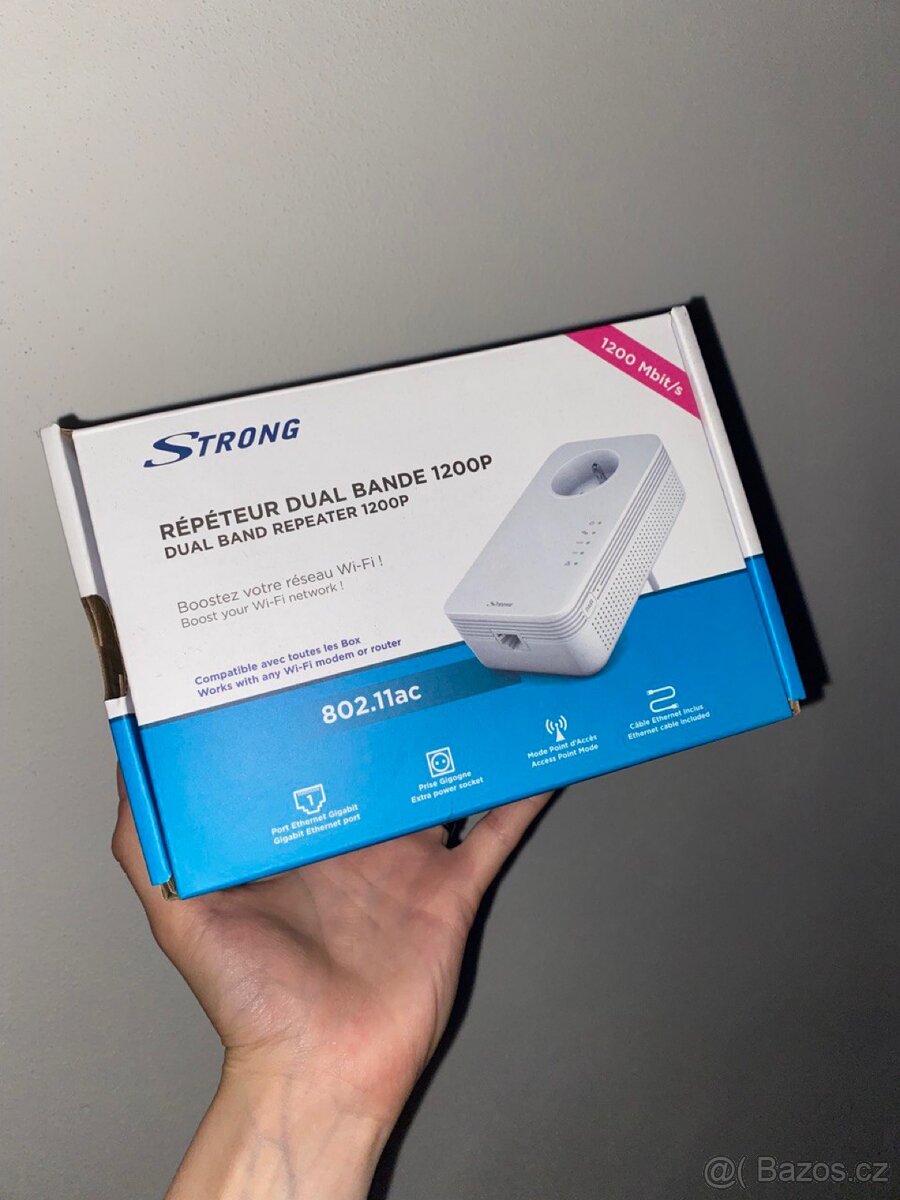 Extender STRONG dvoupásmový opakovač 1200 P