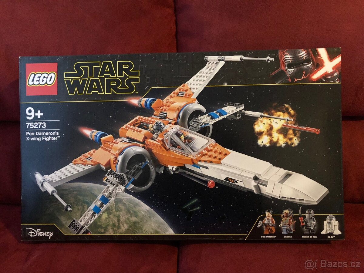 LEGO 75273 Stíhačka X-wing Poe Damerona - Bez figurek