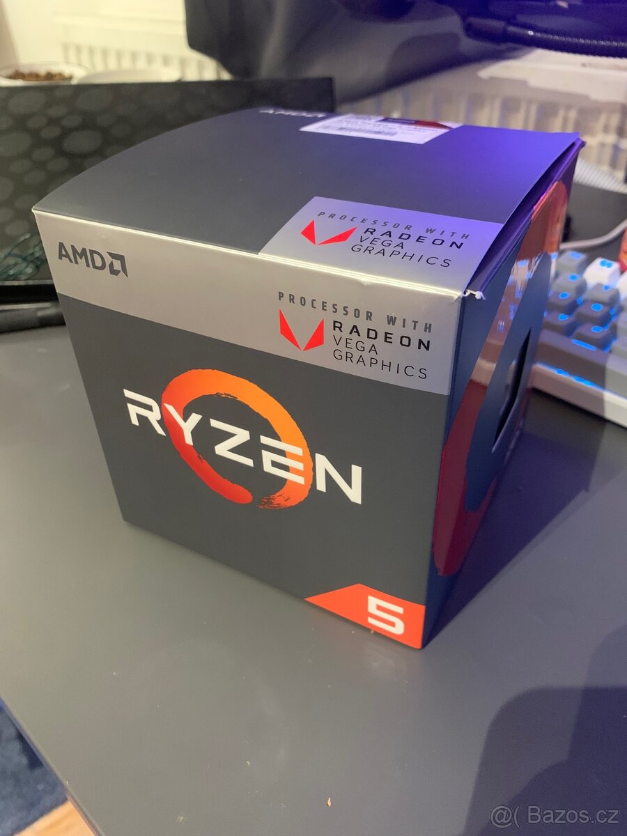 Ryzen 5 2400G | Originální box + stock chladič