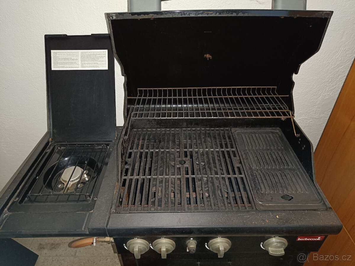 Zahradni plynovy gril barbecook